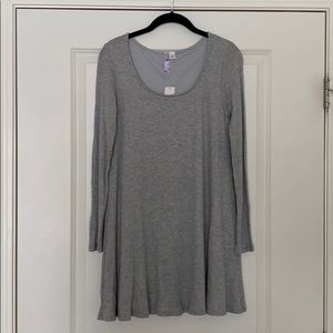 Francesca’s Grey Knit Dress